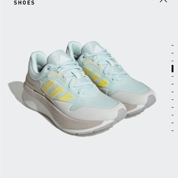 Womens Adidas Znchill running shoes - Picture 2 of 6